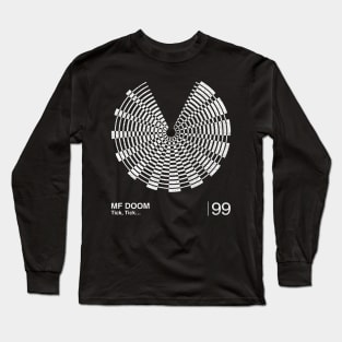 MF DOOM  / Minimalist Graphic Fan Artwork Design Long Sleeve T-Shirt